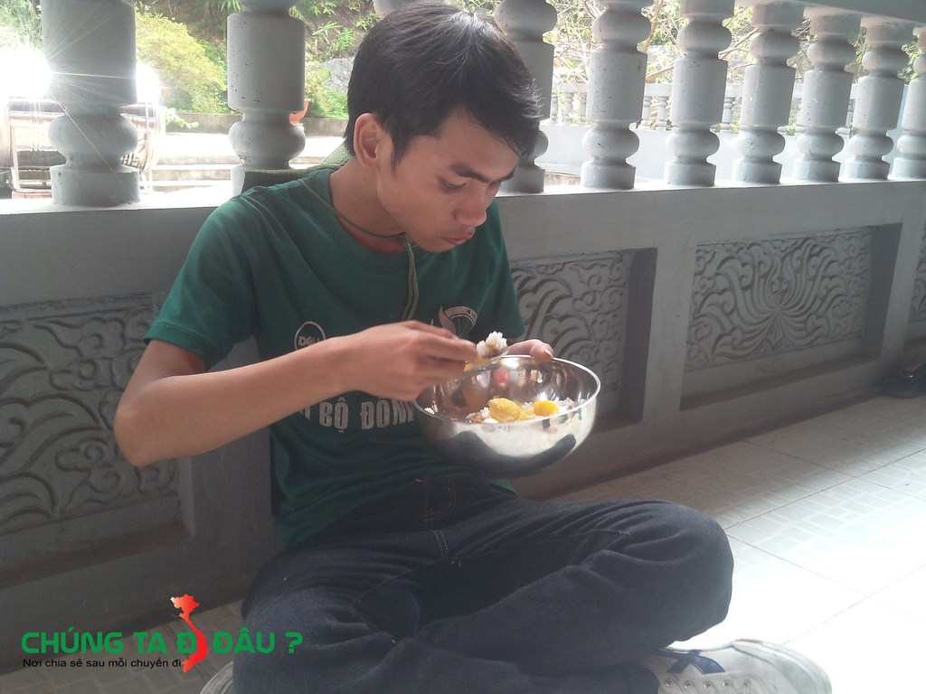 Cơm chay tại Tây thiên