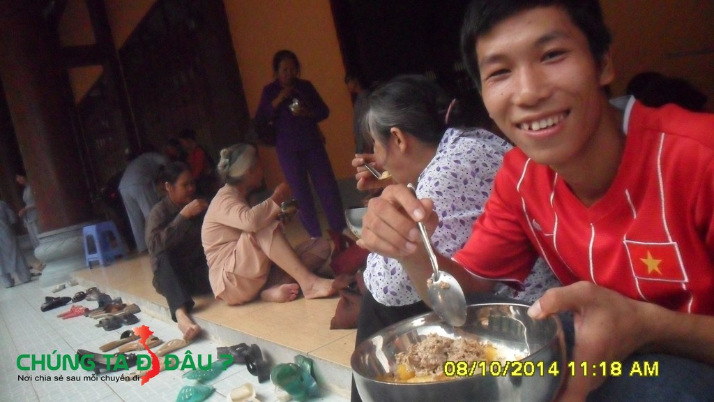 Ăn cơm tại Tây Thiên