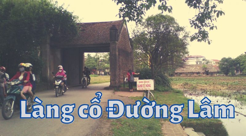 làng cổ đường lâm
