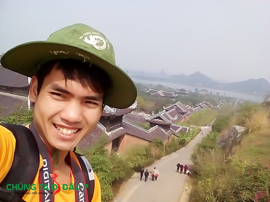 Một góc chùa Bái Đính