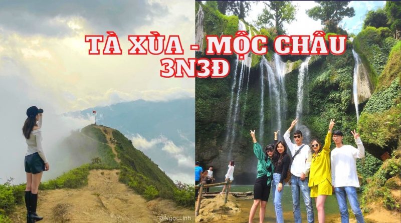 Tour săn mây Tà Xùa – Hái Mận Mộc Châu, thác Nàng Tiêng, thác 7 tầng Chiềng Khoa 3N3Đ TOUR TÀ XÙA MỘC CHÂU