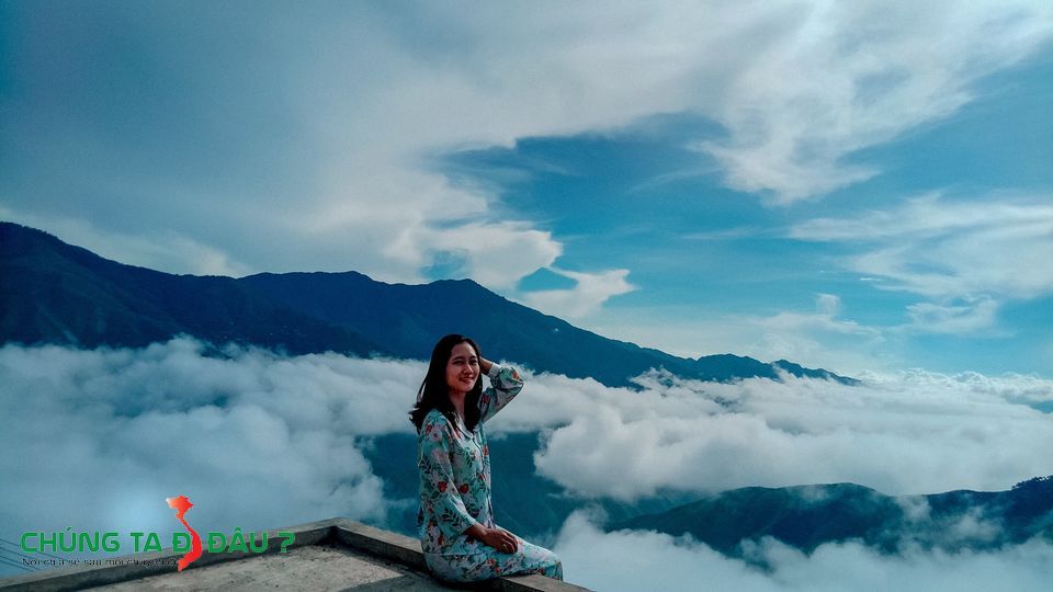 View thung lũng mây nhìn từ homestay