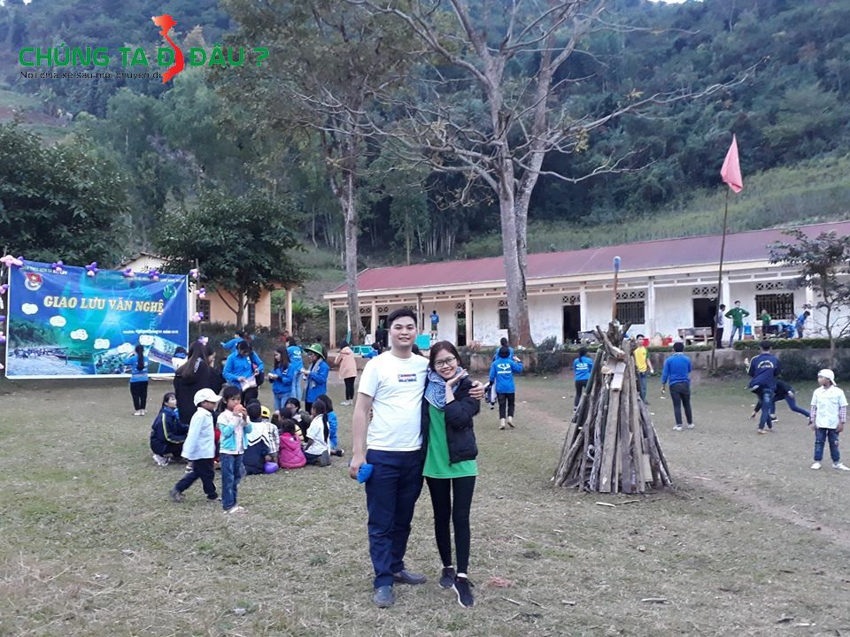Buổi chiều tại điểm trường