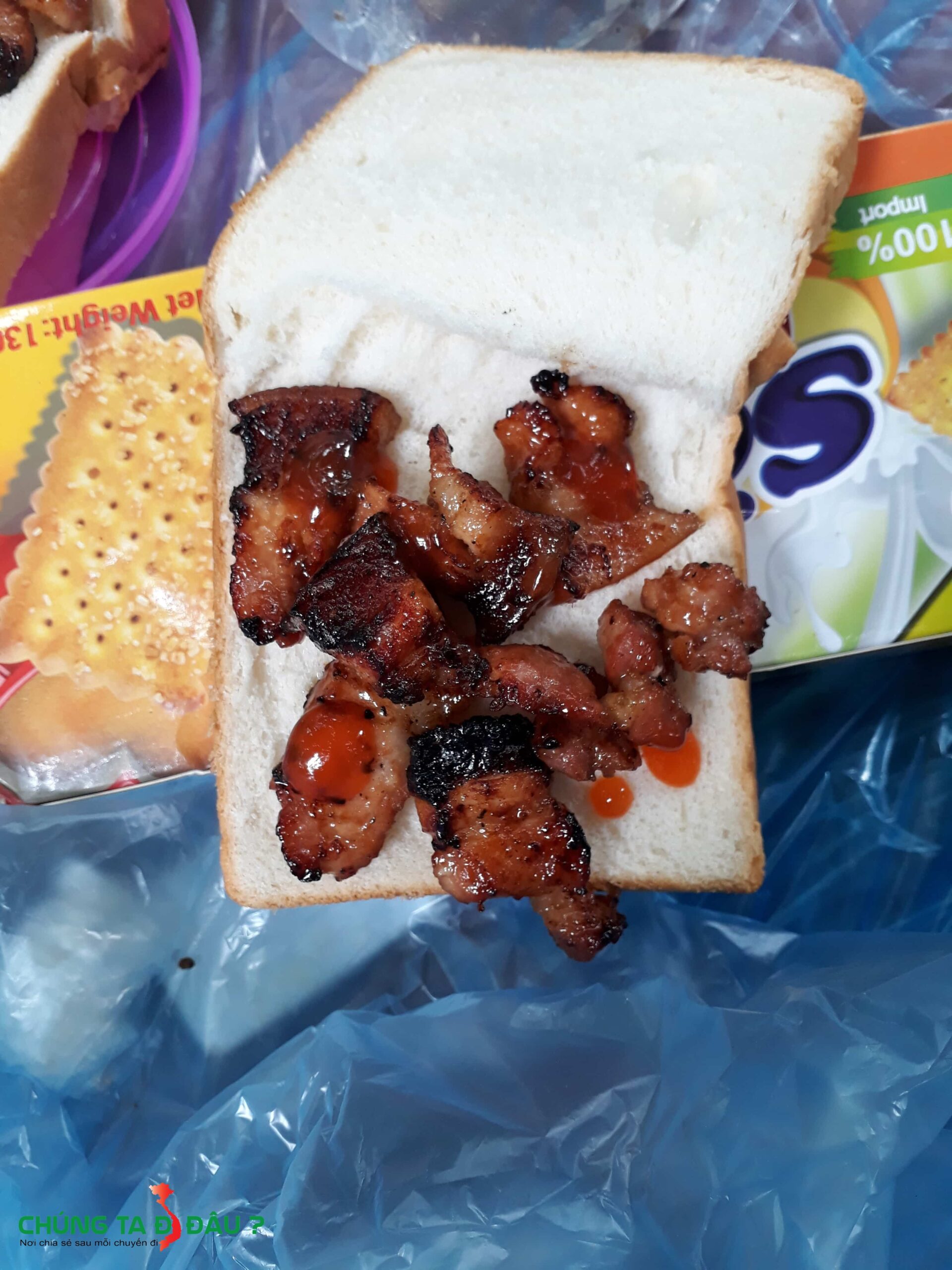 Chiến lợi phẩm kẹp bánh mì thì tuyệt