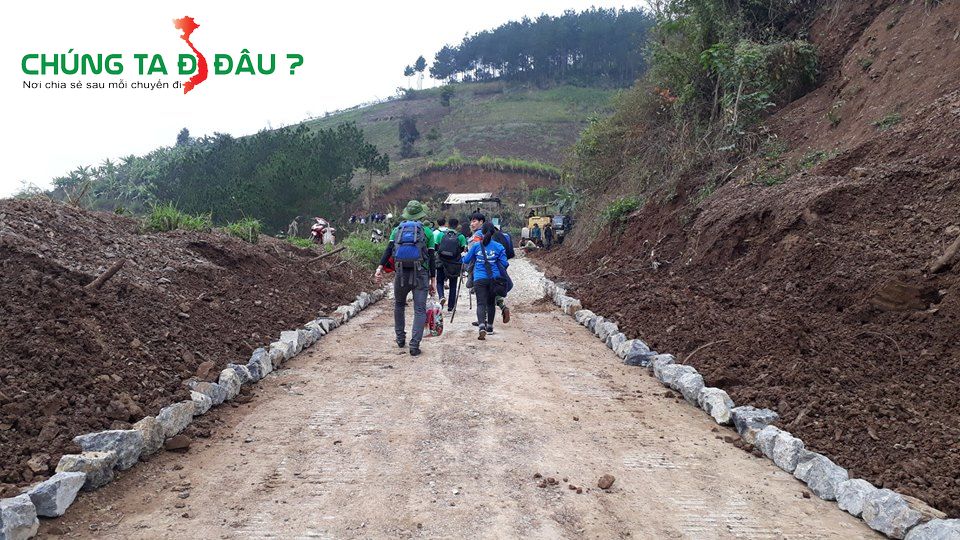 Nhiều đoạn đường đang làm dở
