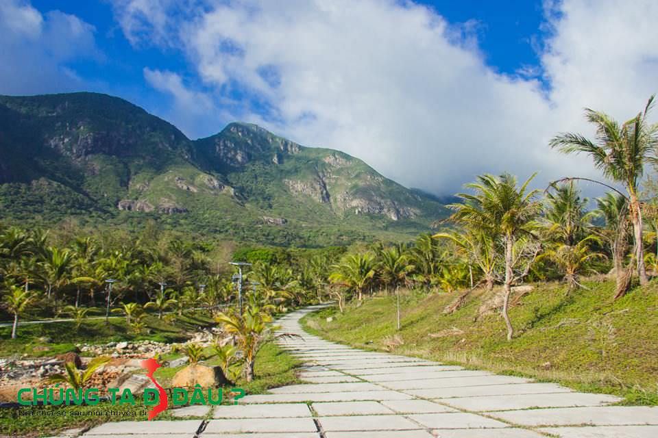 Khung cảnh trên đảo