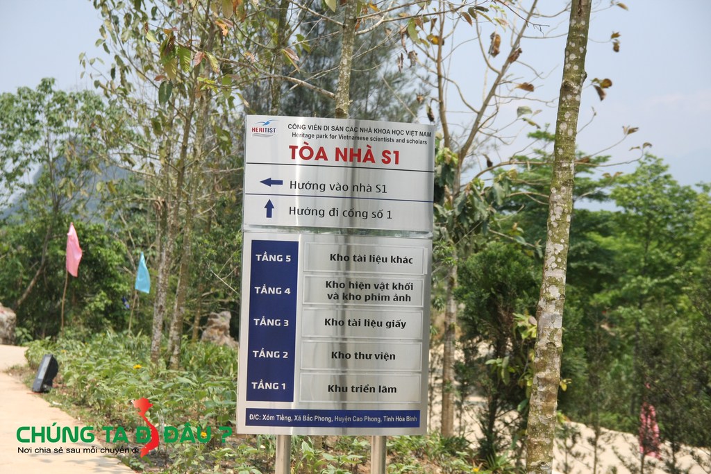 Sơ đồ thăm quan tòa nhà S1