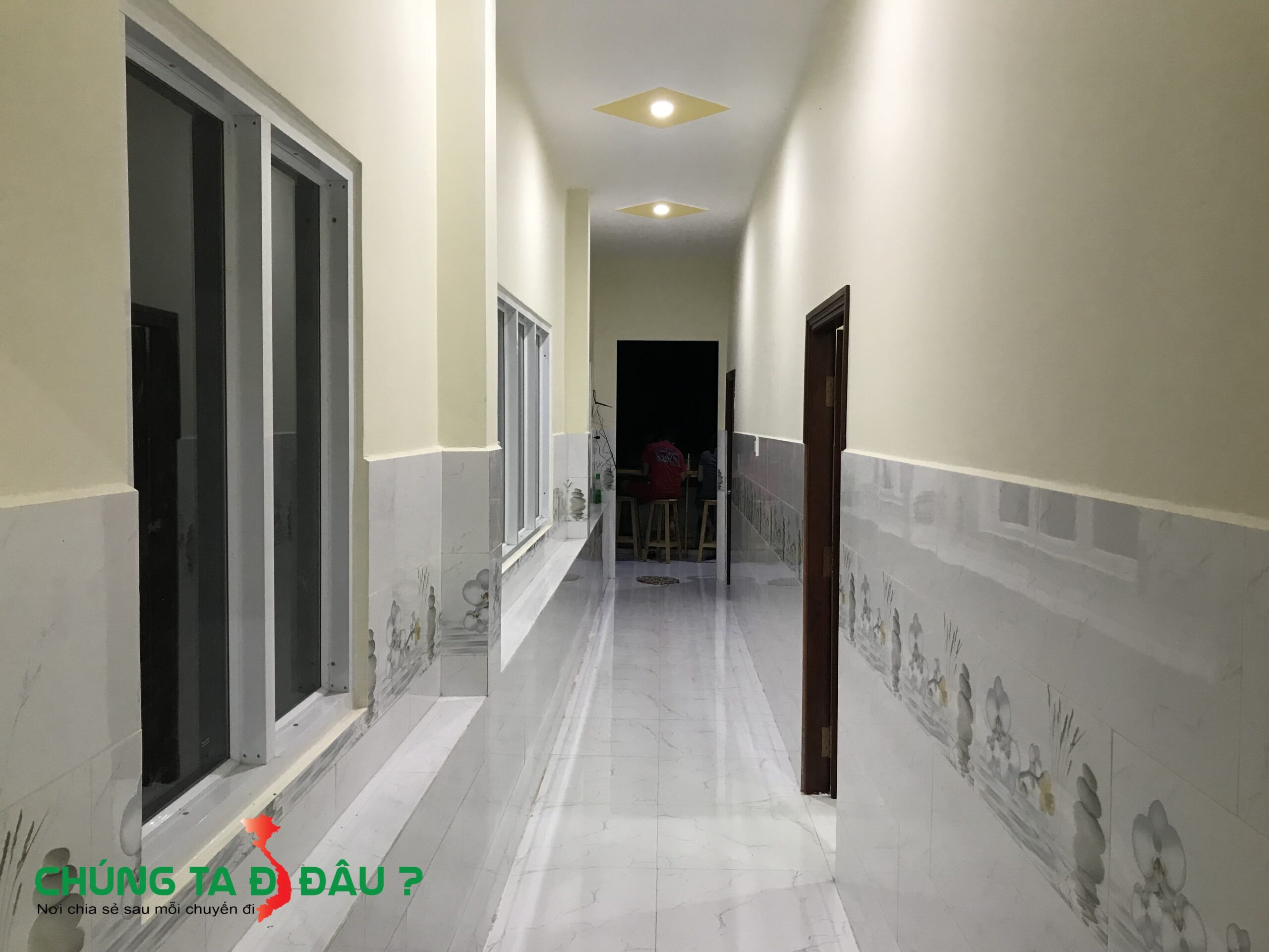 Lan can sạch sẽ thoáng mát