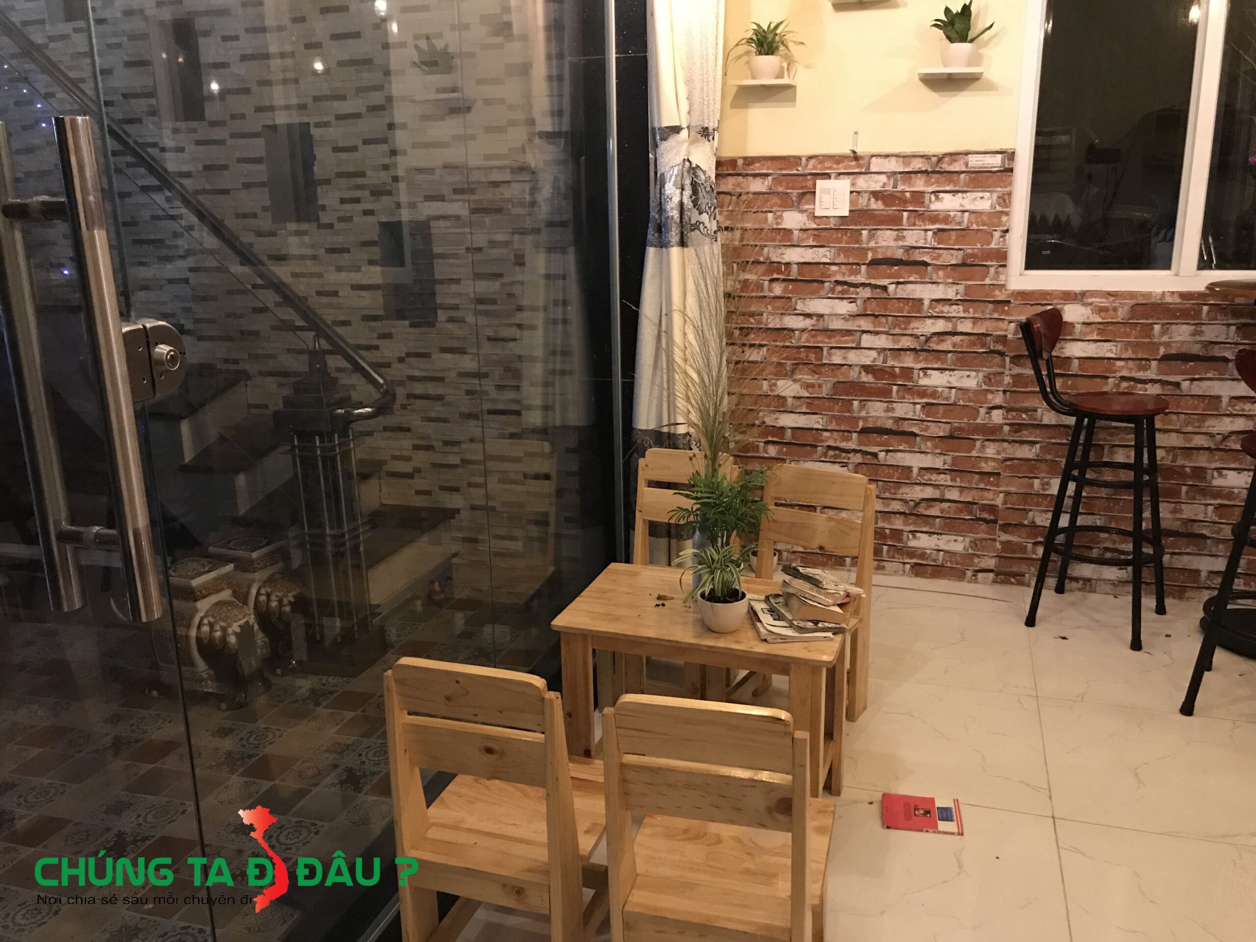 Không gian quán trà sữa