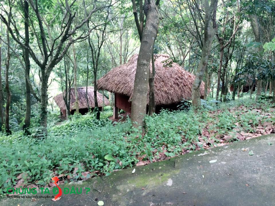 Những ngôi nhà nghỉ chân trong khu du lịch