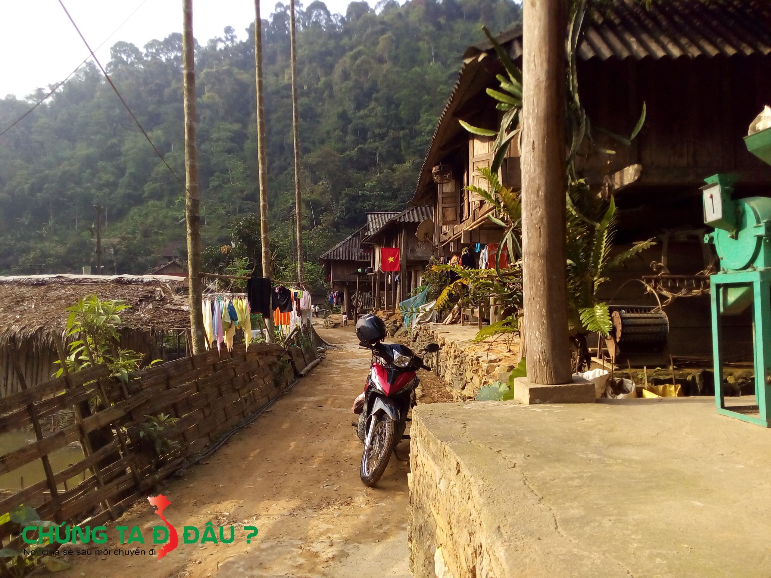 Một góc bản Kho Mường
