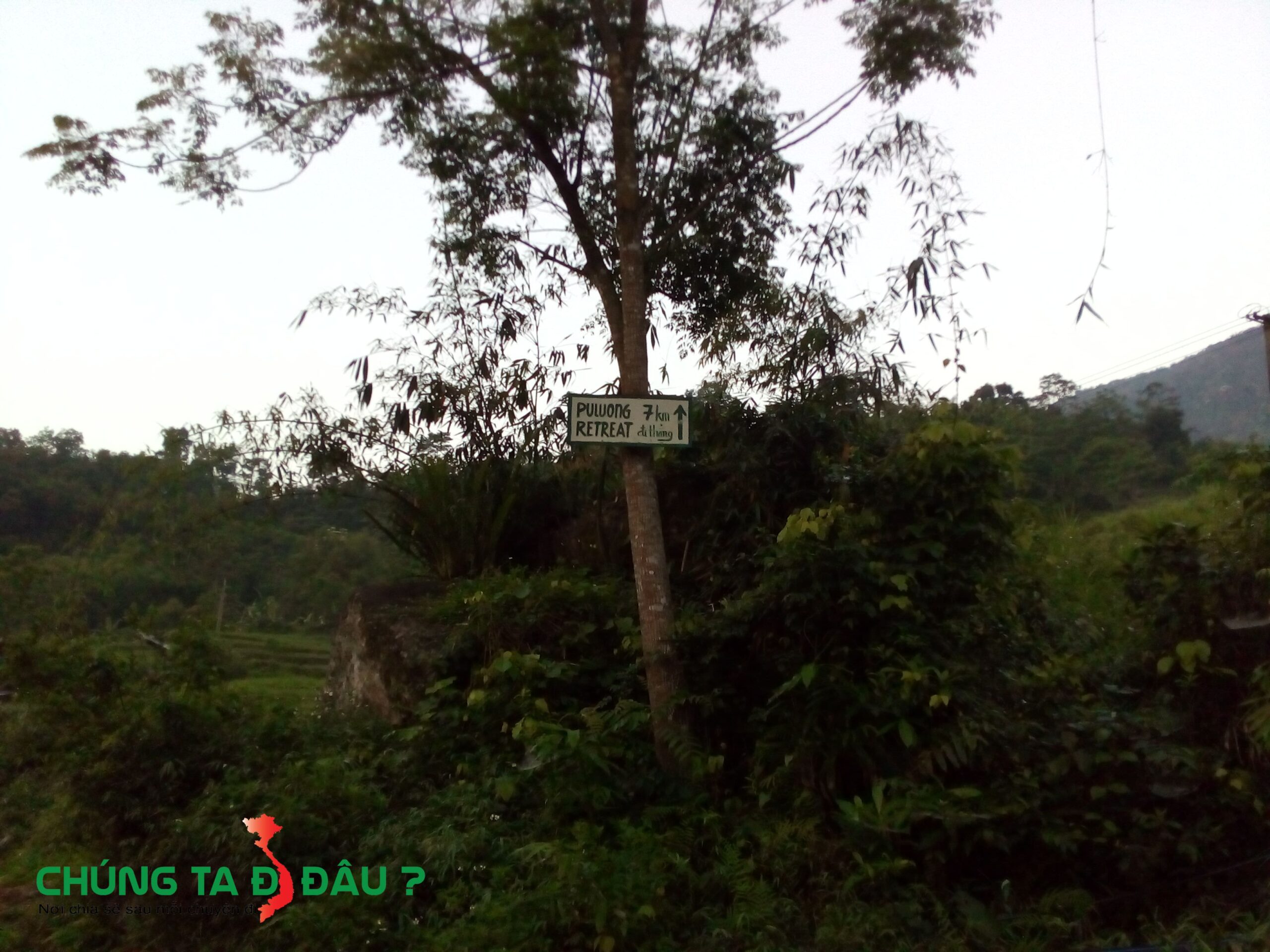 Đoạn này cách Pù Luông Retreat 7km
