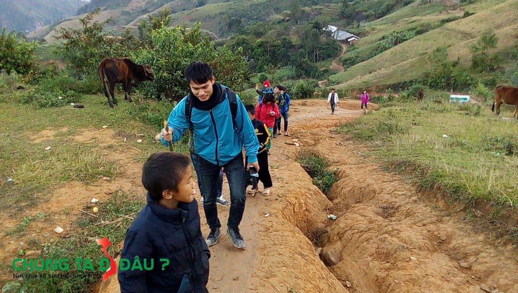 Bắt đầu chinh phục đỉnh Pha luông