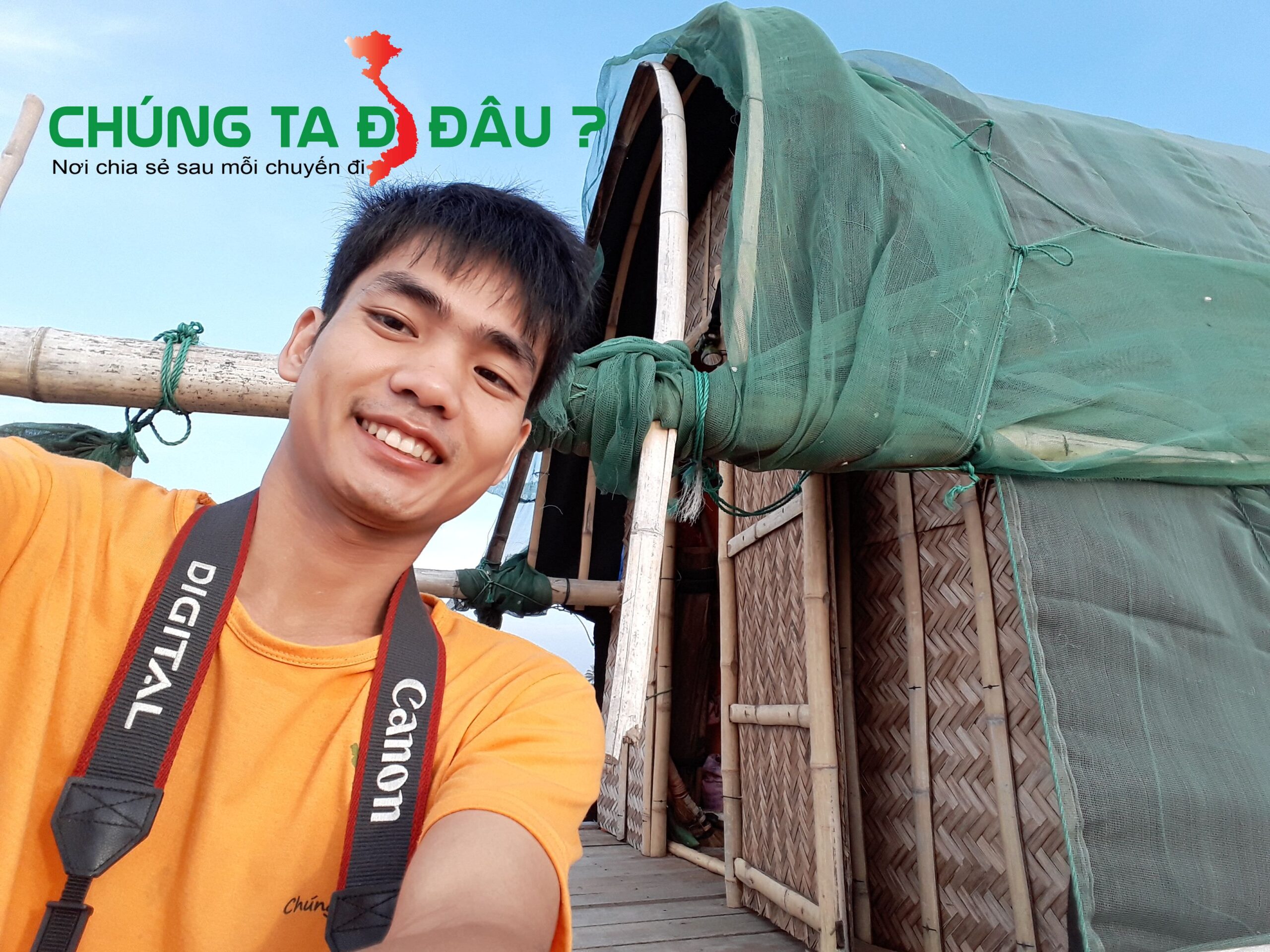 Bên trên 1 chòi trông ngao