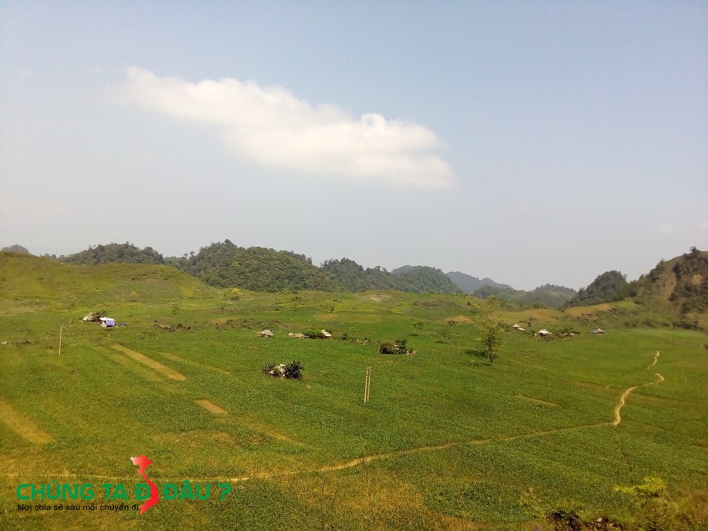 Những cánh đồng Ngô bạt ngàn trong Khu bảo tồn thiên nhiên Ngọc Sơn - Ngổ Luông