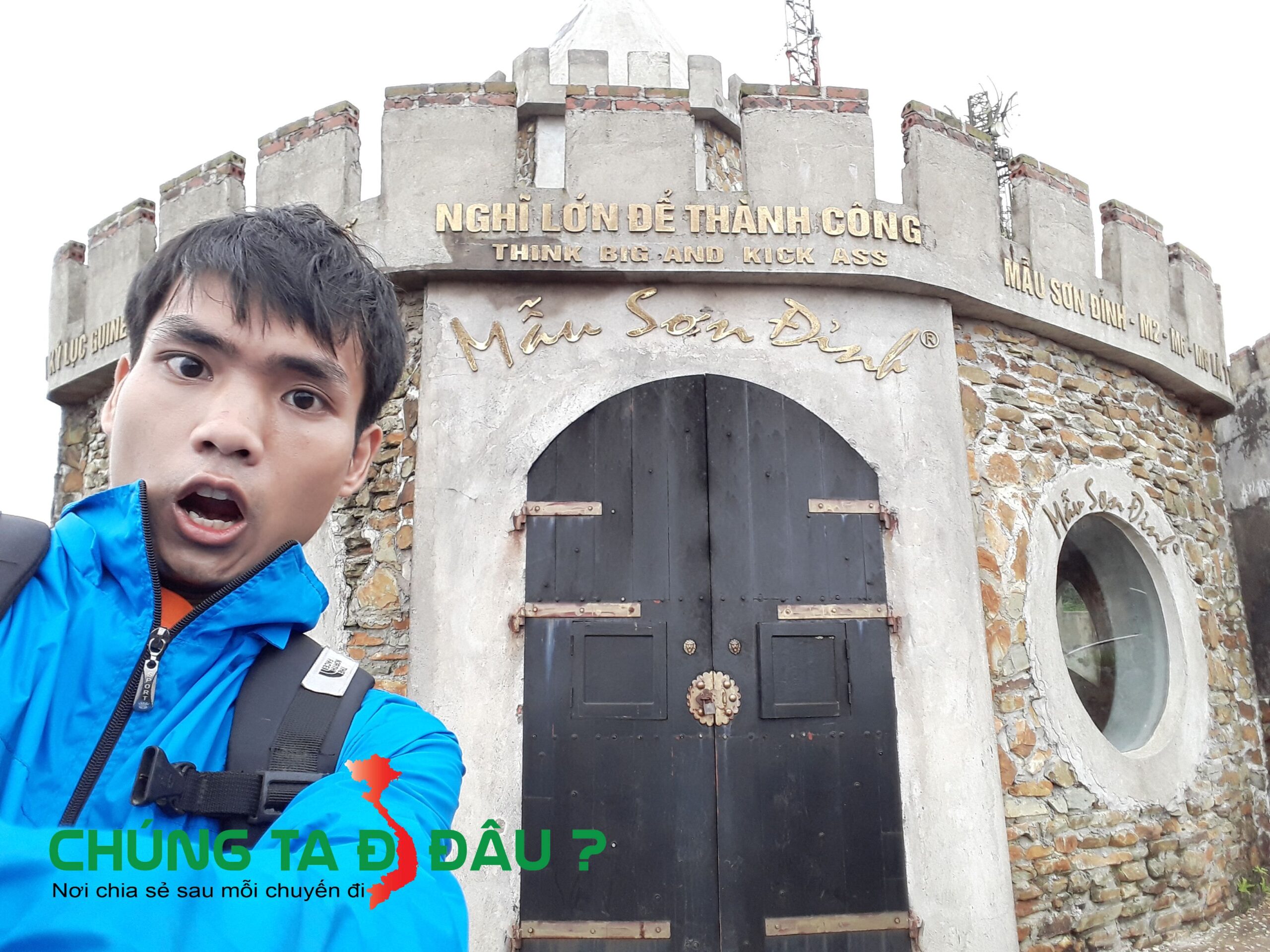 Trên đỉnh của hầm rượu