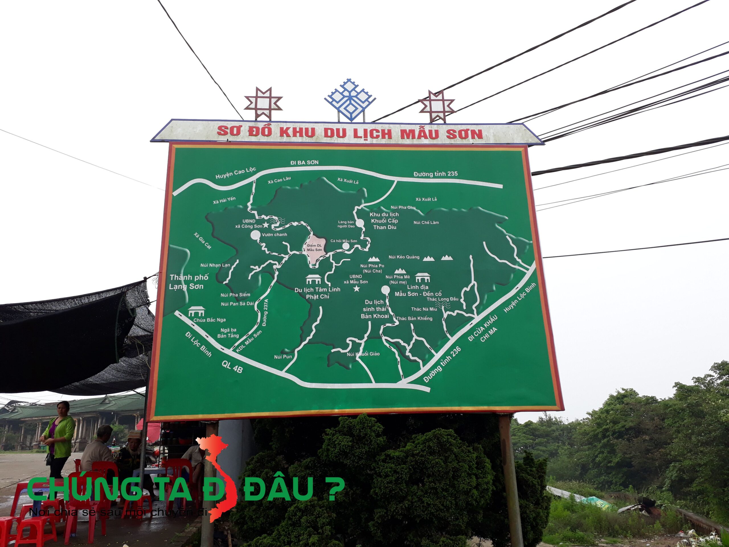 Sơ đồ du lịch Mẫu Sơn