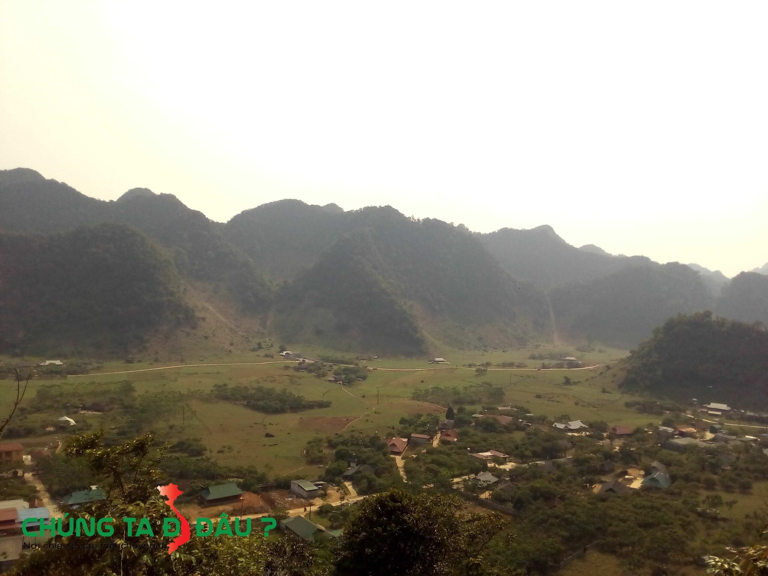 Hang Kia nhìn từ trên cao