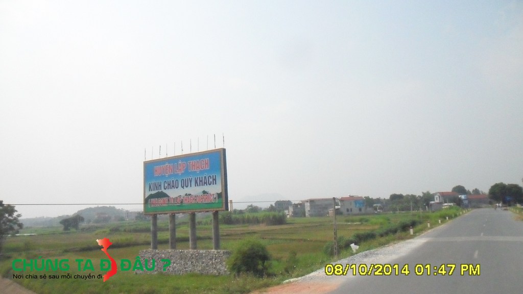 Đi qua huyện Lập thạch