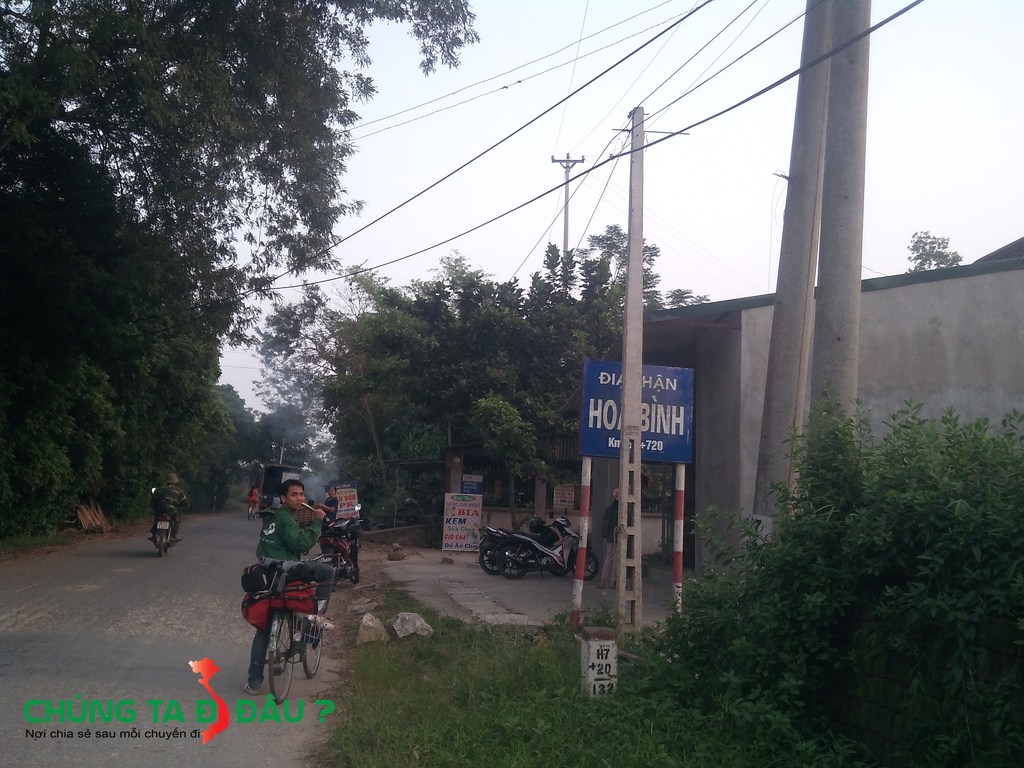 Đến địa phận Hòa Bình