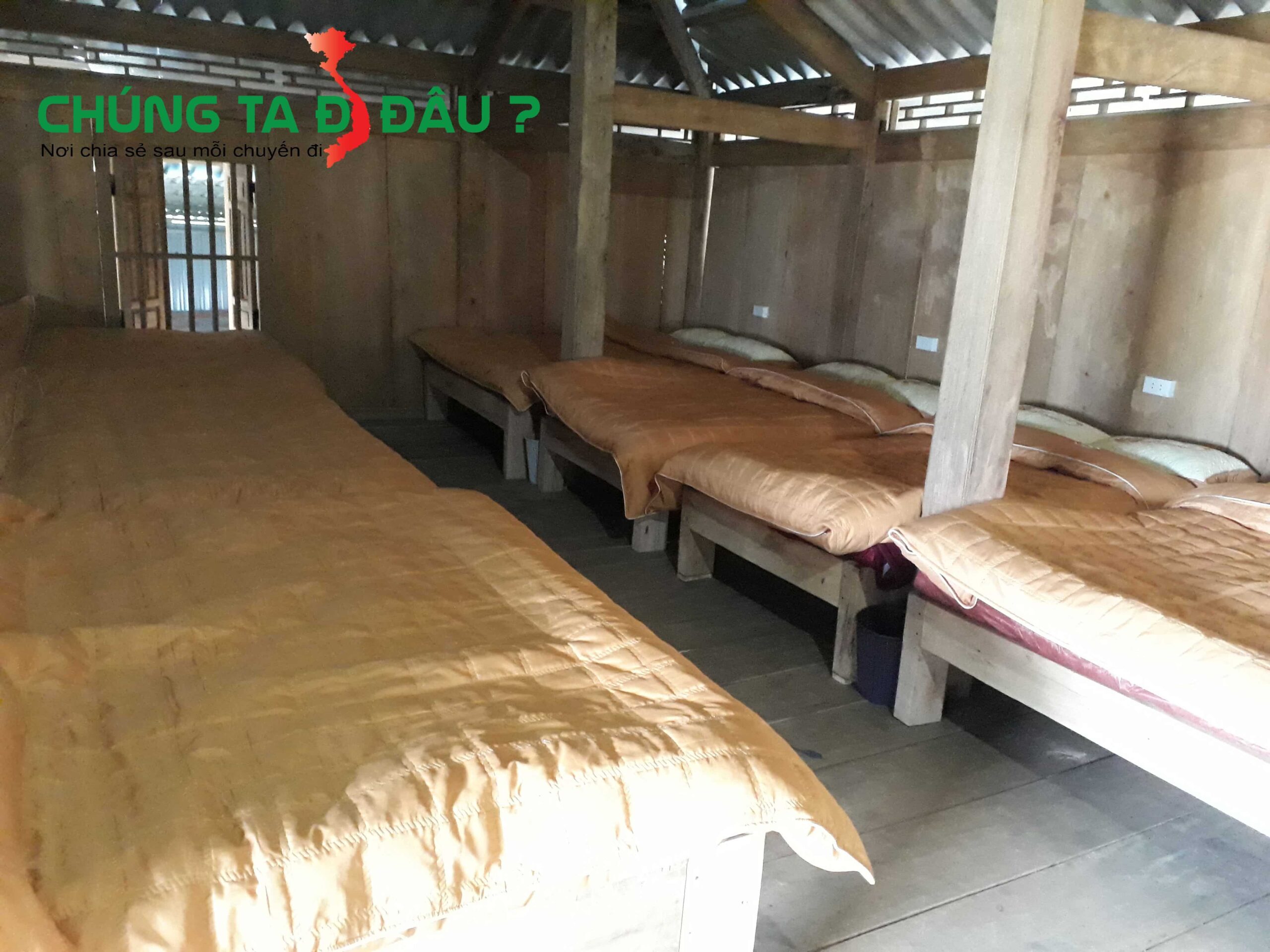 Bên trong ngôi nhà sàn